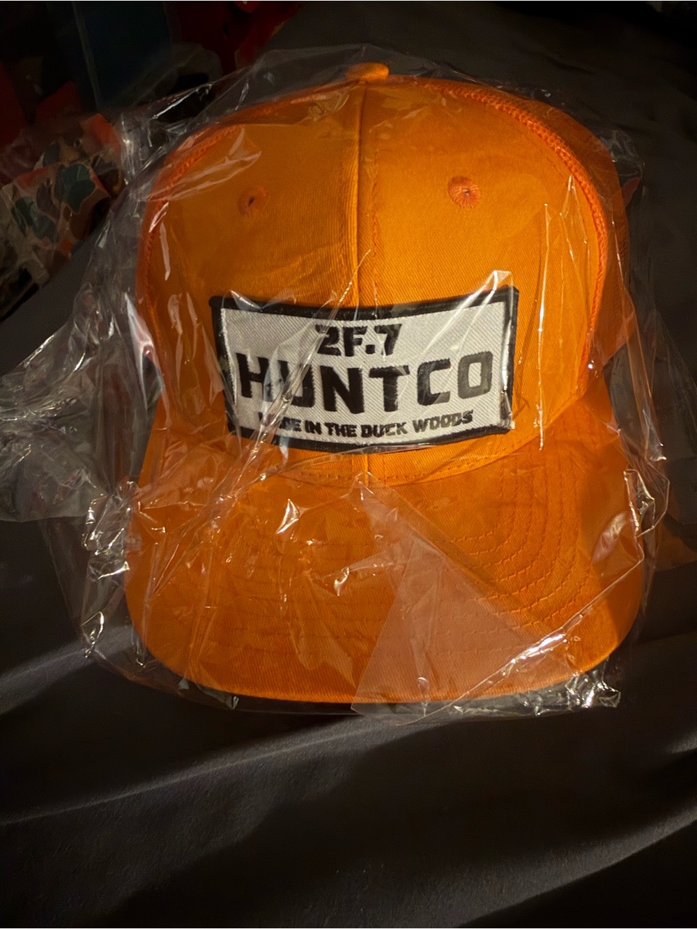 Men’s 2f.7 orange hat